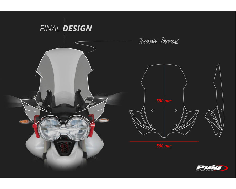 MOTO GUZZI V 85 TT TRAVEL [2020] – Touring Screen – Tonet