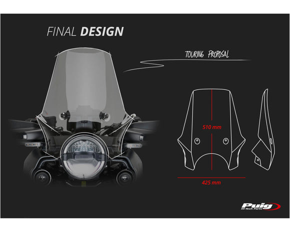 HUSQVARNA NORDEN 901 EXPEDITION [2025] – Tourenscheibe – Transparent