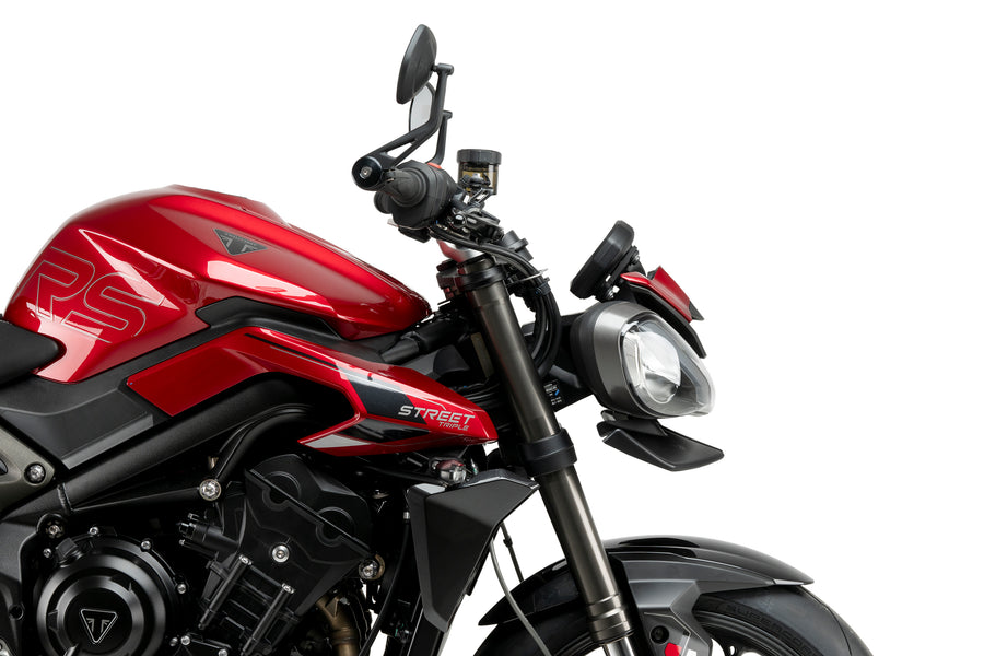 TRIUMPH STREET TRIPLE 765 RS [2025] – Parabrisas carenado desnudo