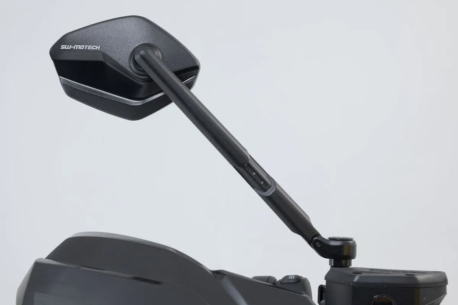 ducati hyperstrada 821 [SW-MOTECH] – sports mirror set, short mirror arm