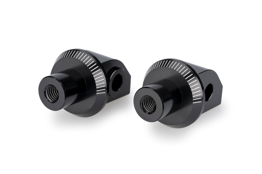 TRIUMPH SPEED 400 [2025] – Adapter Beifahrer Fußrasten- Gummipad – Schwarz