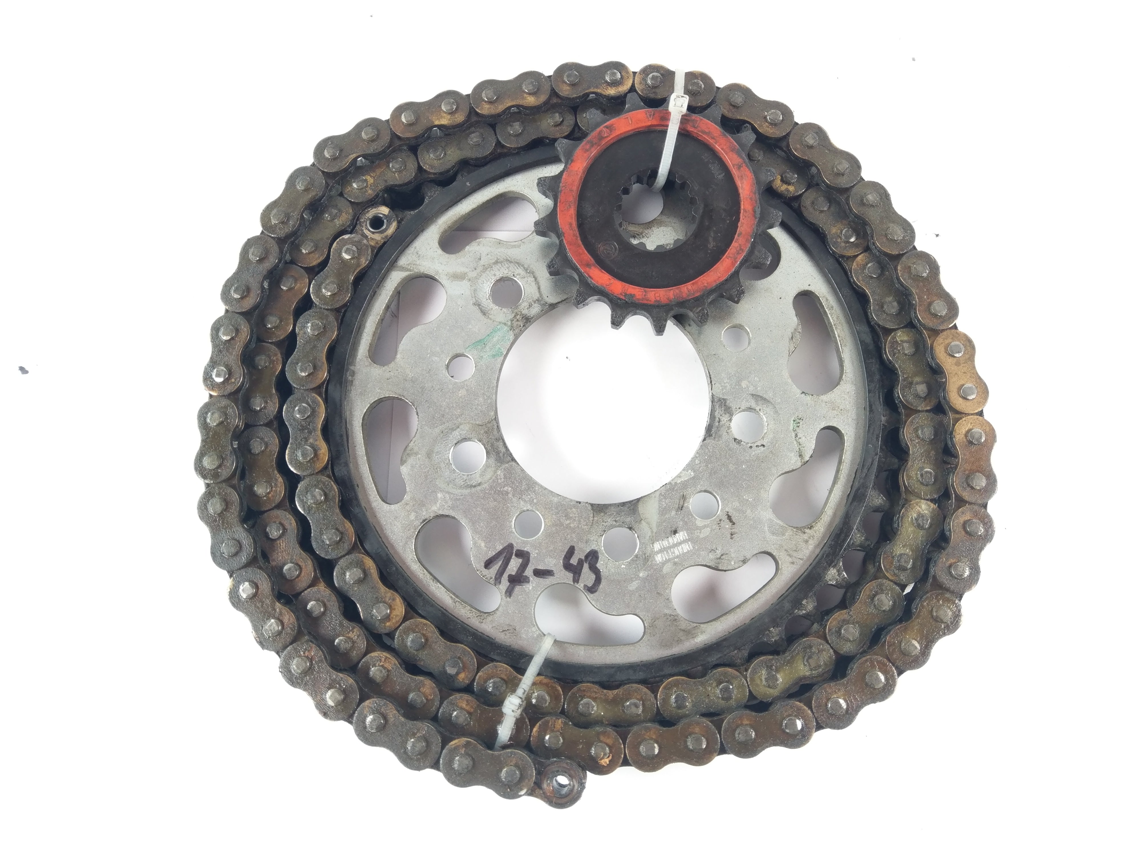 Triumph Thunderbird Sport 900 T309 RT [1997] - Chain set 17/43