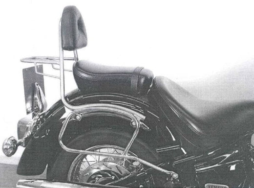 Yamaha XVS 1100 A Drag Star [2001-2007] - Sissybar uden bagagebro
