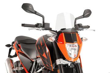 KTM 690 DUKE [2019] — Спорт нового поколения — Прозрачный