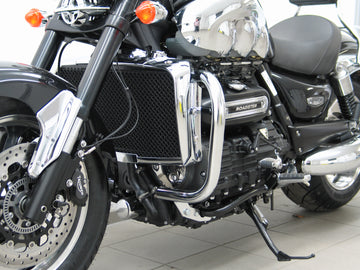 Triumph Rocket III Roadster [2010-2017]  - 保護バー、38 mmチューブで作られた余分な大きなバージョン、2 TLG。