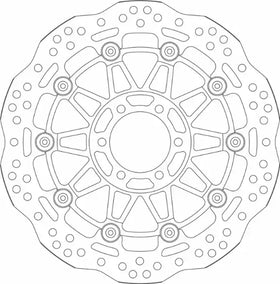 DUCATI 907 PASO I.E [1990-1993] - Atualização de disco de freio