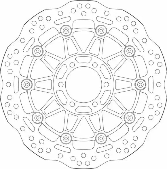 YAMAHA FZ 750 [1989-1992] - Brake disc upgrade