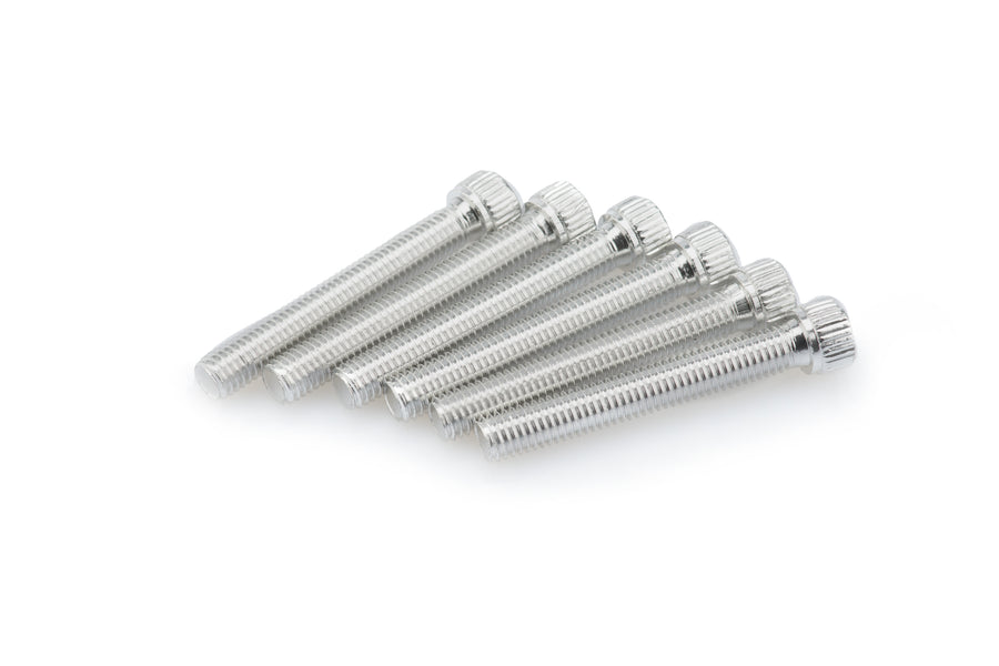 KTM RC 390 [2025] – Nakrętki wykonane z aluminium anodowanego – kolor srebrny