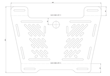 BMW F 450 GS [2026-] - csomagtartó bővítő