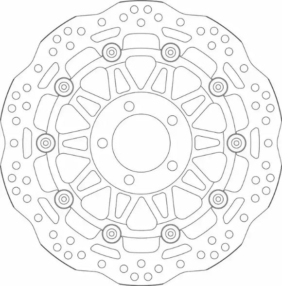 KAWASAKI GTR 1000 [1994-2006] - Brake disc upgrade