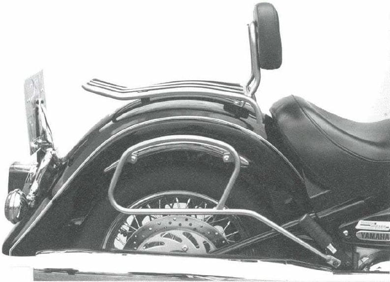Yamaha XV 1600 Wild Star [1994-2004] - Solorack mit Rückenlehne