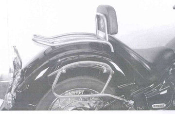 Yamaha XVS 1100 A Drag Star [2001-2007] - Solorack with backrest