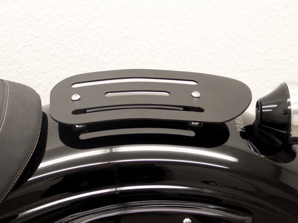 Yamaha XV 950 R [2013-2020]-passenger rack made of sheet metal, black