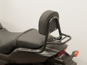 Honda Ctx 700 N [2014-2016] - Sissy Bar из трубы с подушками и багажной стойкой, черный