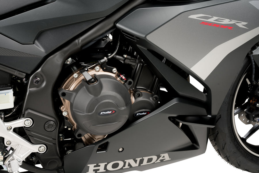 HONDA CBR 500 R [2024] – Motorschutzhauben Track für Championship – Schwarz