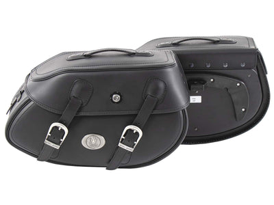 Sacoche moto [Hepco & Becker] - Buffalo noir pour porte-bagages C-Bow