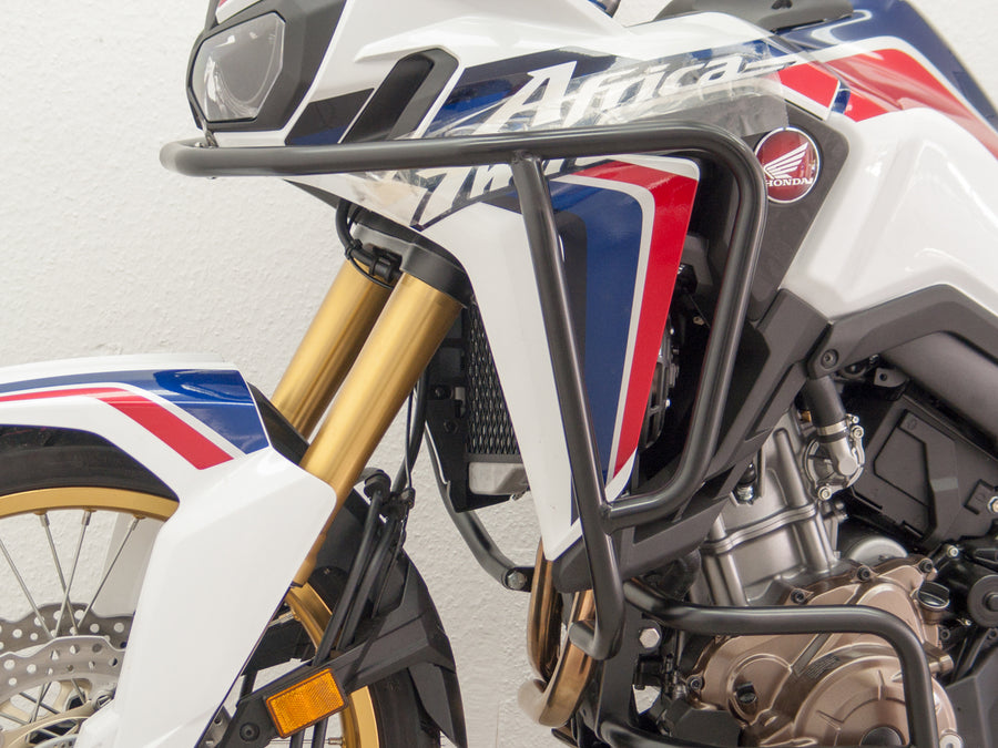 Honda CRF 1000 L Africa Twin (även DCT) (SD04) 2015-2016 och (SD06) 2017-2019 [2015-2016] -Enduro skyddande bar ovan, svart