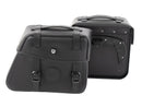 Moto soma [Hepco & Becker] - ādas somu komplekts Rugged 21 L - melna - C-Bow