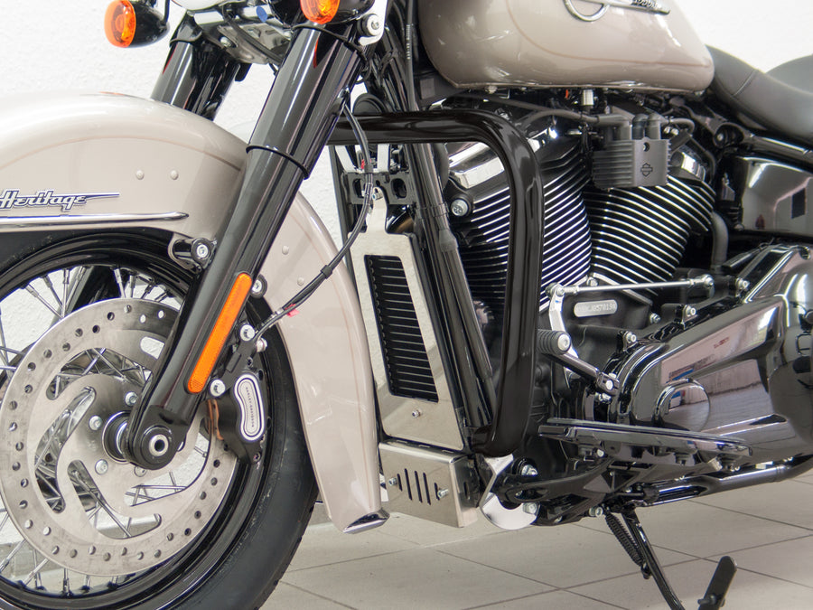 Harley Davidson Softail (Milwaukee-Eight 107/114) [2018] - Schutzbügel, große Ausführung aus 38 mm Rohr, schwarz