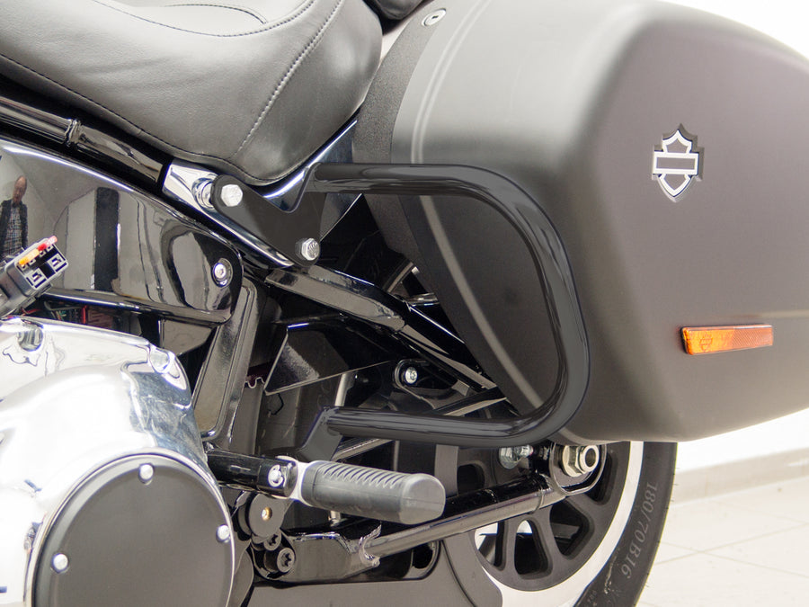 Harley Davidson Softail Sport Glide (Milwaukee -Eight 107/114) [2018] - rear protective bars for suitcases, black