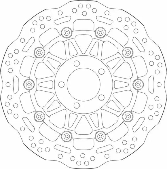 KAWASAKI ZXR 400 [1991-2002] - Brake disc upgrade