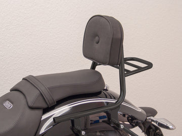 BMW R 18 (OL11) 2021- [2021] - Sissy Bar Gemaakt van pijp met kussen en bagagerek, zwart