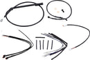 harley-davidson street bob [BURLY BRAND] – Jail Bar cable set-1