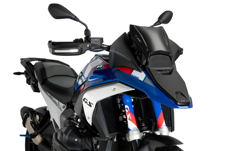BMW R 1300 GS TROPHY [2025] – Defletor de vento estendido – preto