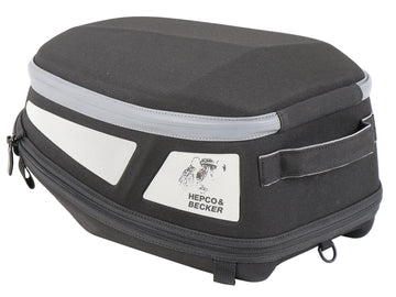 Hecktasche [Hepco & Becker] - Royster Rearbag Sport Hecktasche mit Gurtbefestigung - schwarz/grau – Sportrack