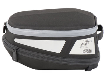 Tail bag [Hepco & Becker] - Royster Rearbag Sport tail bag black/grey incl. Seatpad Basic – Seatpad