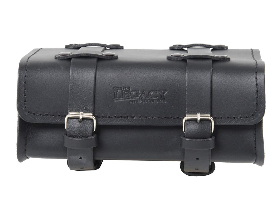 Bolsa traseira [Hepco & Becker] - Bolsa traseira de couro Legacy - preta – Solorack