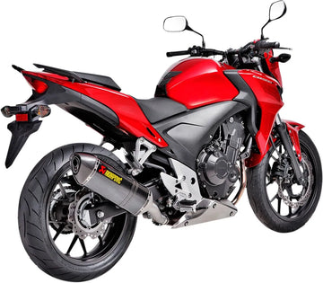 honda cb 500 [AKRAPOVIC] – Slip-on line lyddæmper i kulfiber