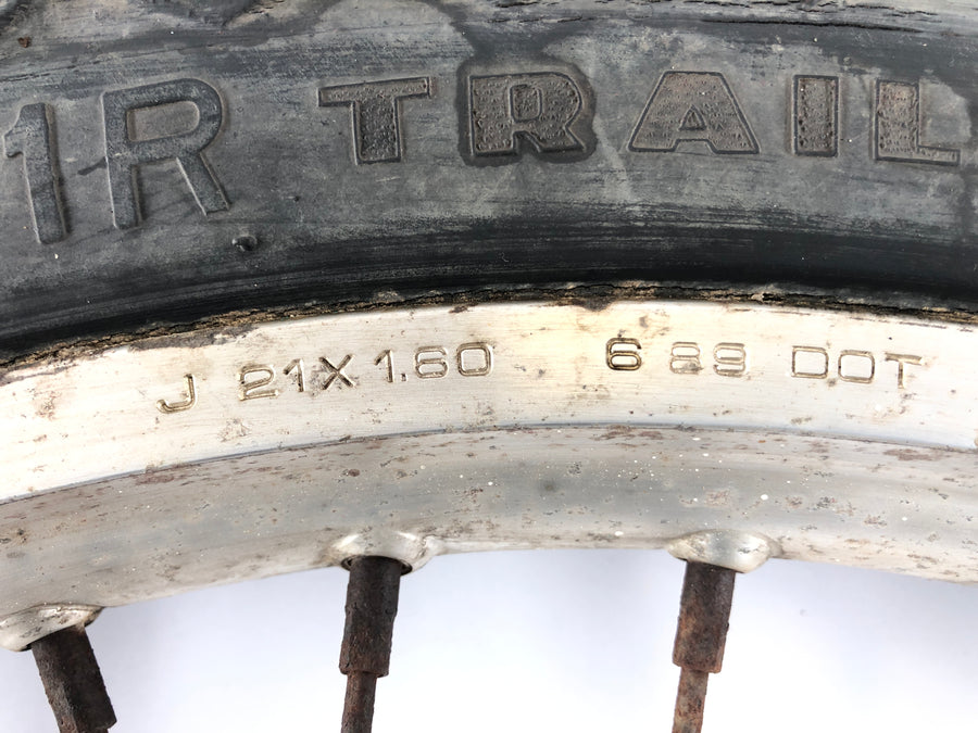 Yamaha TT 600 59X [1990] - Предно колело и джанта