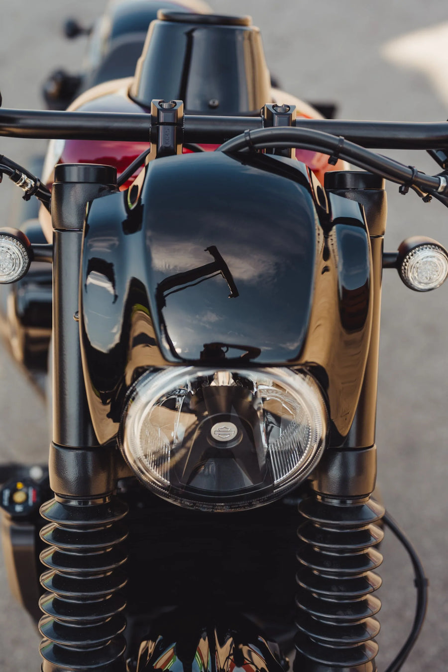 harley davidson nightster 975 especial [CULT WERK] – tapón del tubo de la horquilla