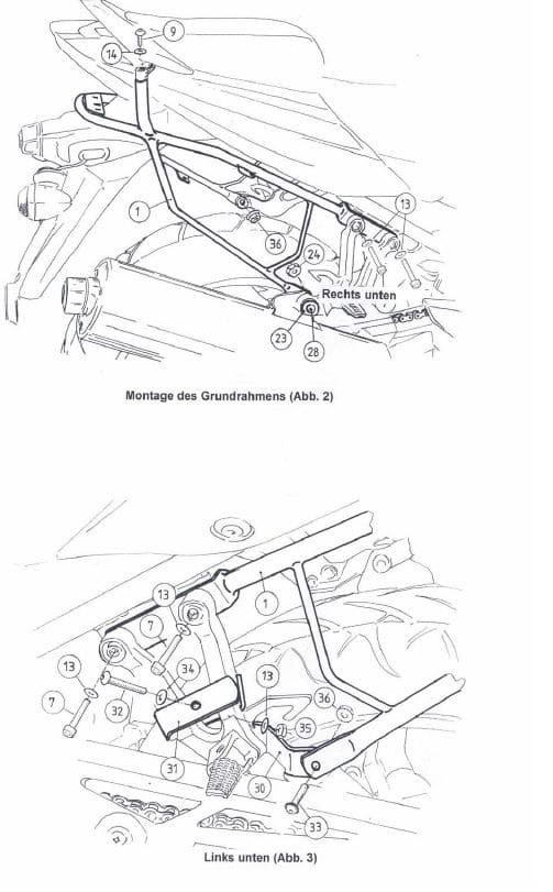 Suzuki SV 650 [2003-2006] - koffertbærer