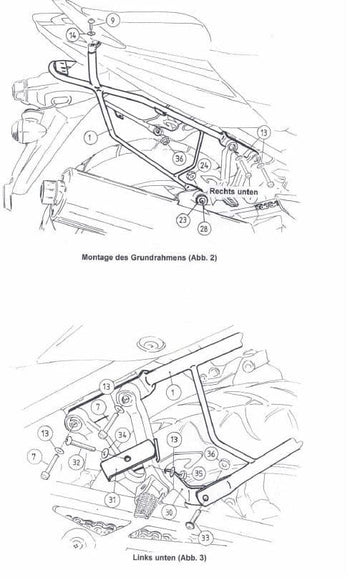 Suzuki SV 650 [2003-2006] - koffertbærer
