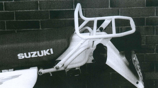 Suzuki DR 125 SE [1995-1998] - bagažo lentyna
