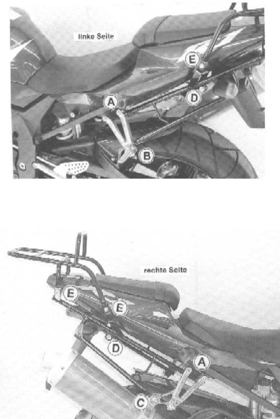 Yamaha YZF-R1 [2002-2004]-Luggage Bridge