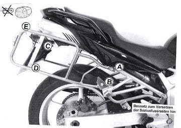 Yamaha FZ 6 [2004-2006] - Kuffert Carrier