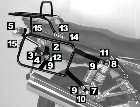 Yamaha XJR 1300 [2007-2014] -Complete Carrier Lock-It