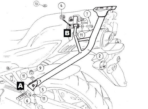 Yamaha FZ 6 [2007-2009] - Alurack