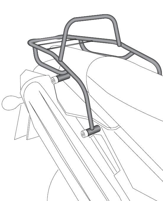 Yamaha XT 660 R [2004-2006] - Bridge à bagages