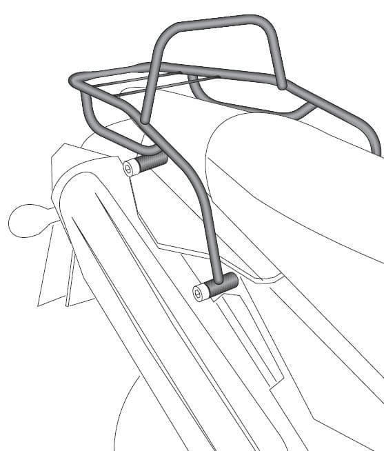 Yamaha XT 660 R [2007-2016] - Bridge à bagages