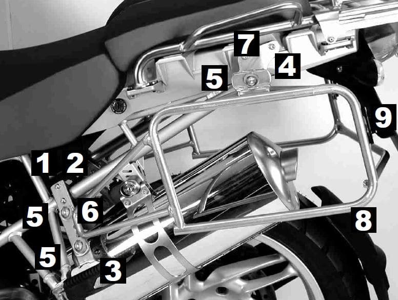BMW R 1200 GS Adventure [2006-2013] - Prtljažnik Lock-it