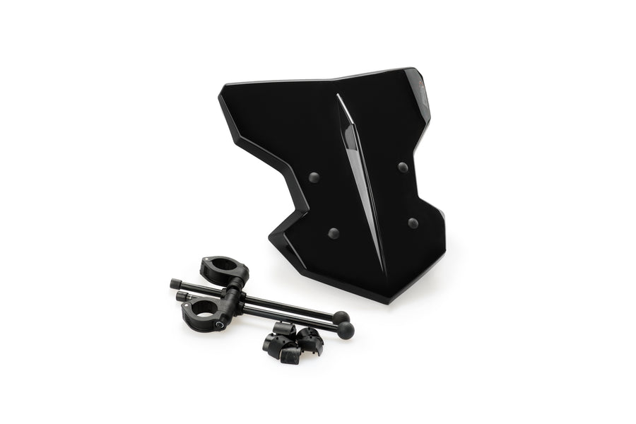 VOGE 500R [2025] – Flanker Visor Fairing Screen – Černá