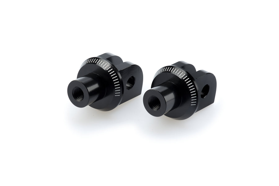 TRIUMPH SPEED TWIN 900 [2025] – Adapter Fußrasten- Gummipad "Rider" – Schwarz
