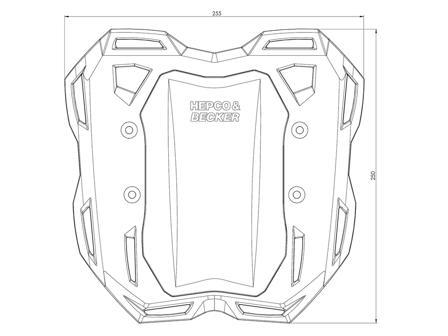 KTM 790 Duke [2018-2026] - Smartrack Heckträger schwarz