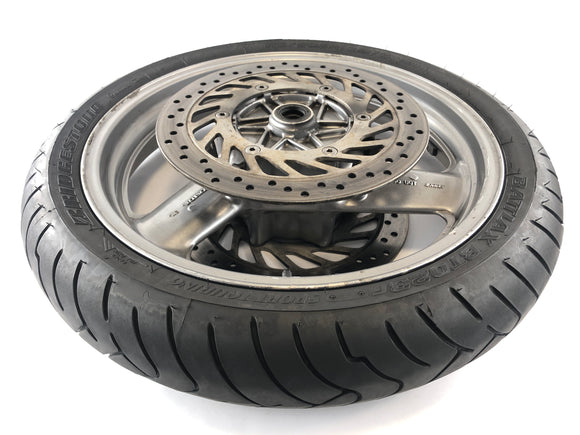 Honda St 1100 SC26 Pan European [1990] - Front Wheel Wheel Rim and Brake Discs