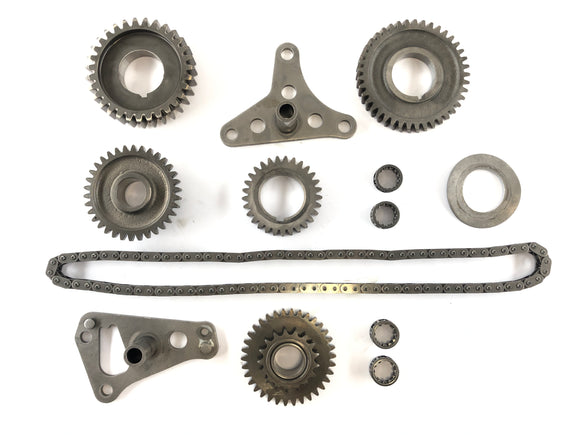 Aprilia RSV 1000 RR Factory [2009] - Цепочка управления с установкой передач