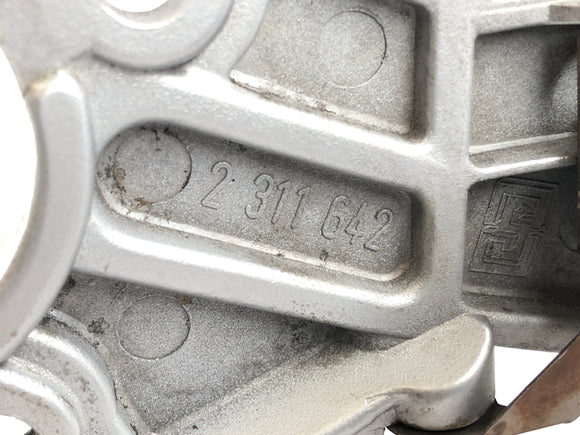 BMW R 1100 R Tipo 259 [1999] - A apoio de pé do motorista com o pedal do freio